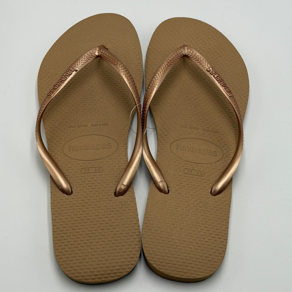 SLIM0058 | W's 9/10 | Havaianas SLIM SOLID flip flops / sandals - Picture 4 of 8